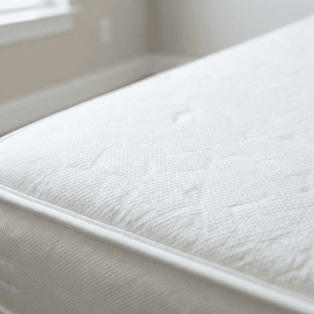 Mattress surface after cleaning